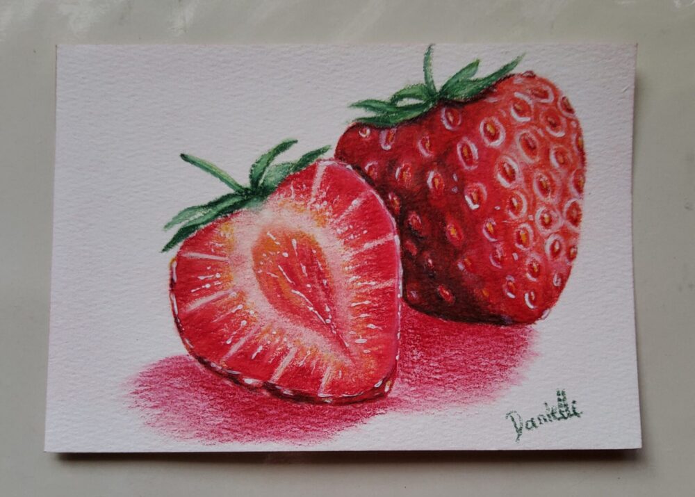 Original Drawing - Strawberry - Image 4