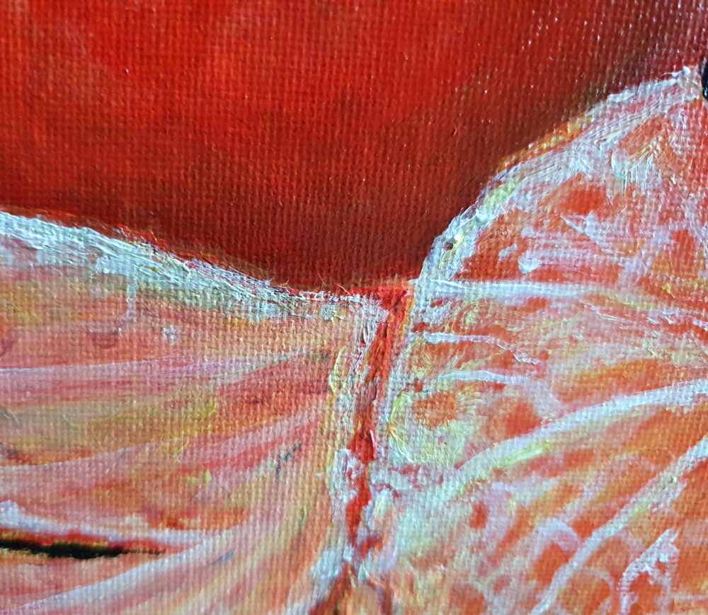 Original Acrylic Painting - Mandarin Oranges 1 - Image 4