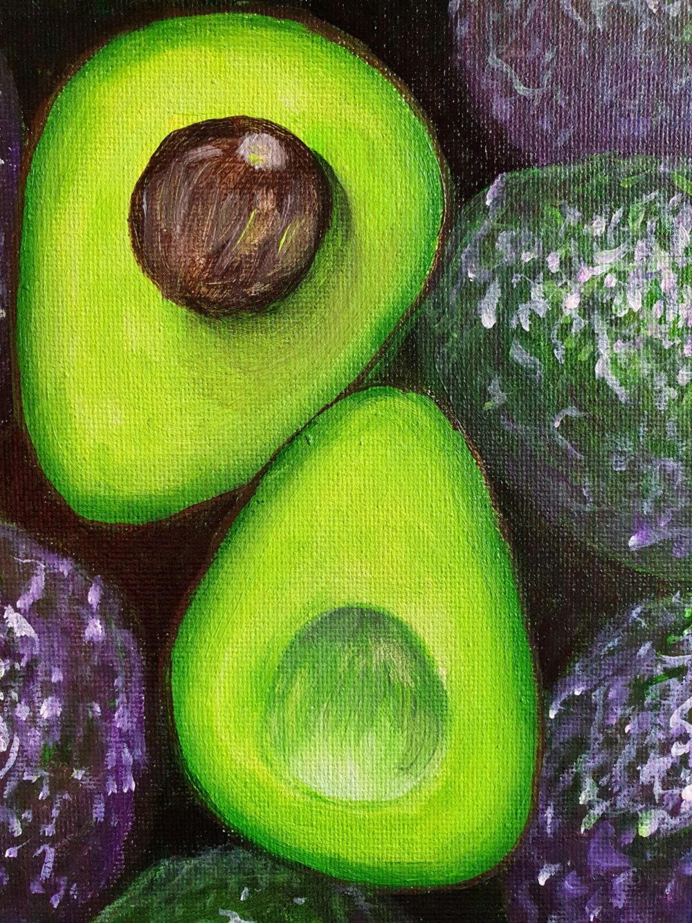 Original Acrylic Painting - Live Happily Avo After - Image 2