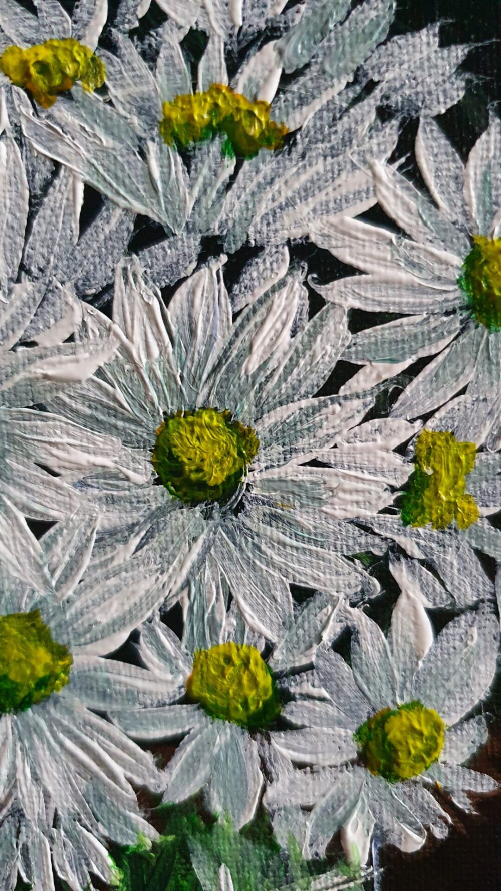 Original Acrylic Painting - Daisies - Image 3