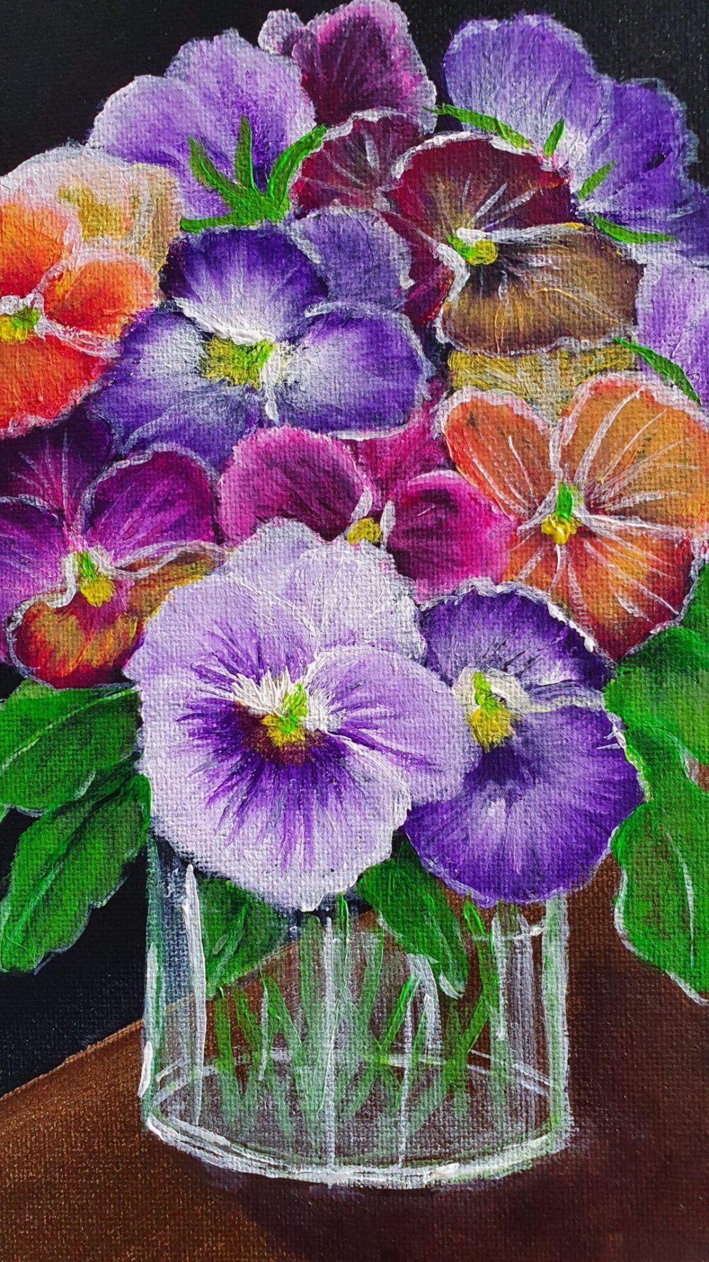 Bouquet of Pansies - Image 5