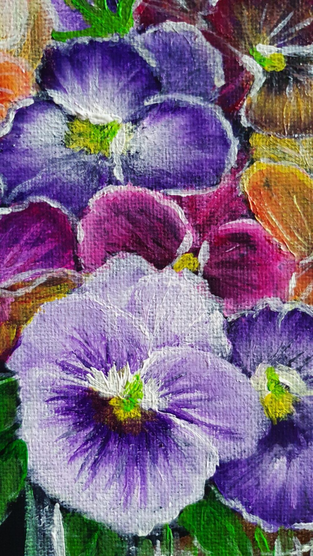 Bouquet of Pansies - Image 6