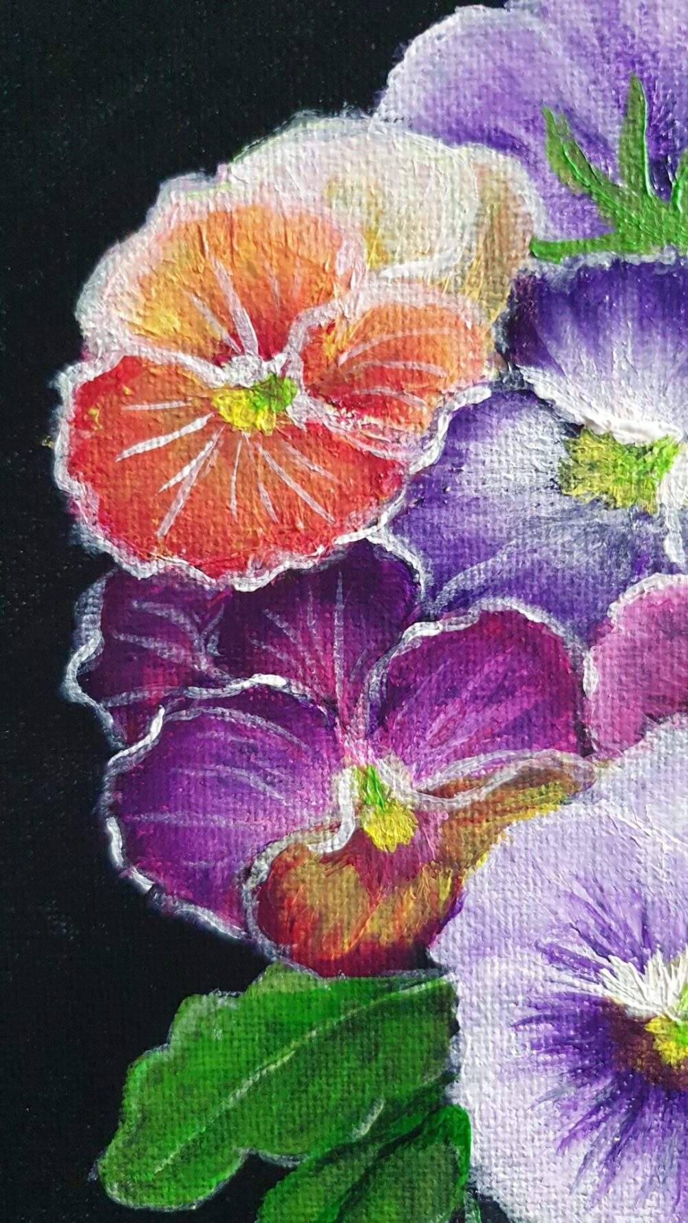 Bouquet of Pansies - Image 4