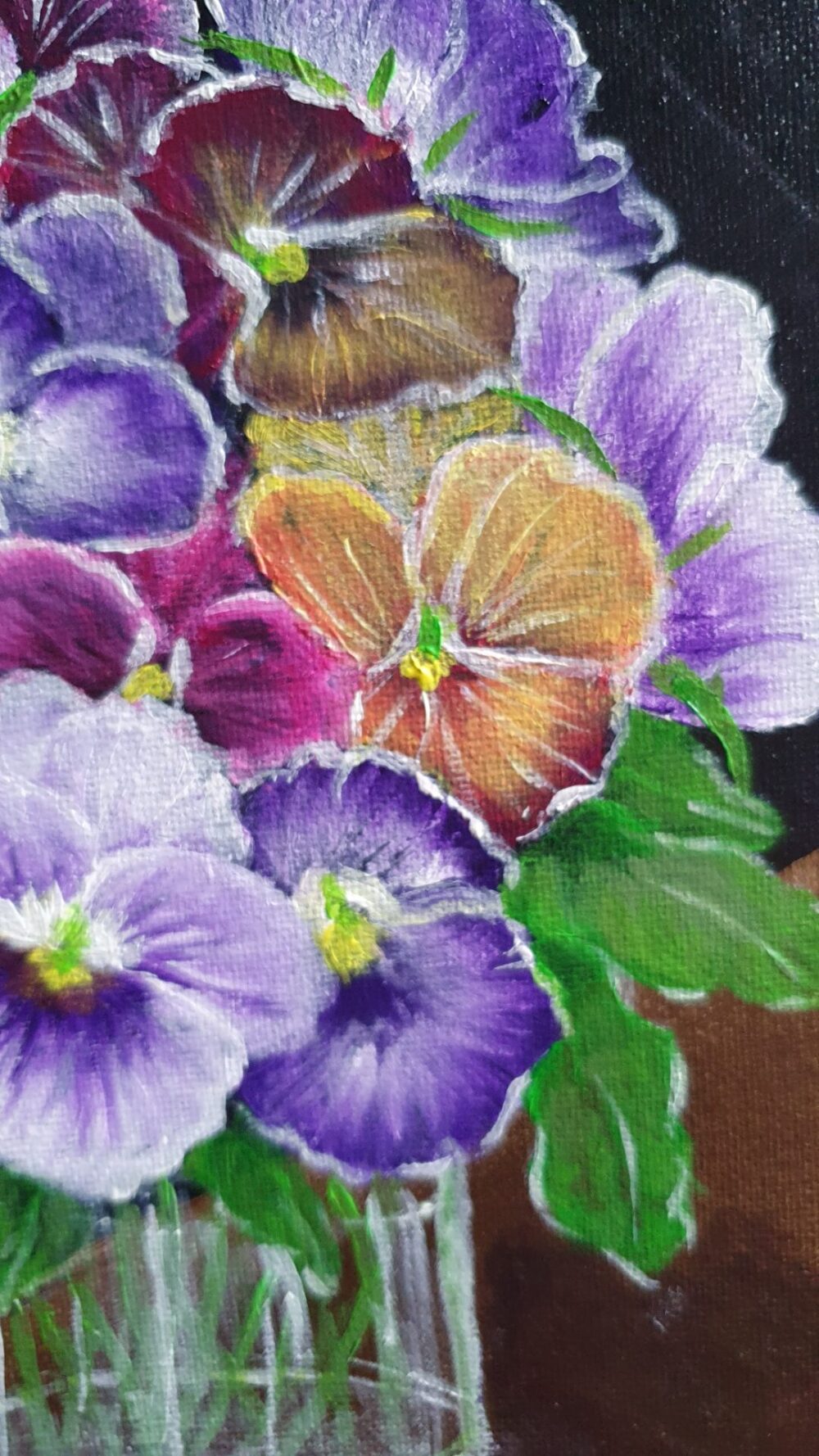 Bouquet of Pansies - Image 3