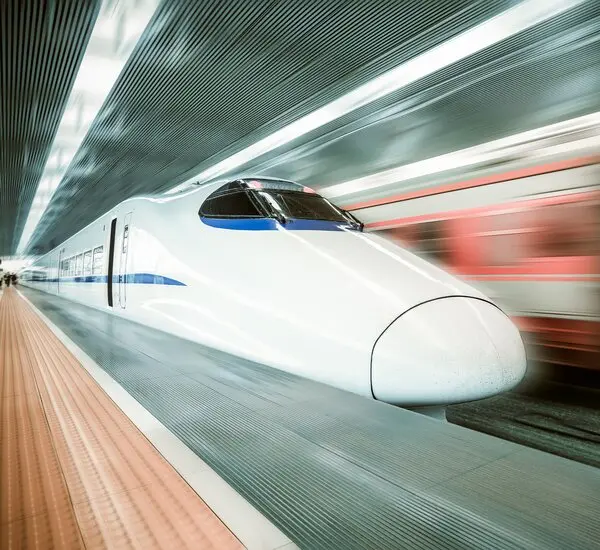 Danielle Art Original Acrylic and Oil Paintings High-speed train in motion, reflecting journey themes, 17 Oct 2025 blog.