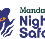 Danielle Art Original Acrylic and Oil Paintings Mandai Night Safari logo featuring a blue animal face and text.