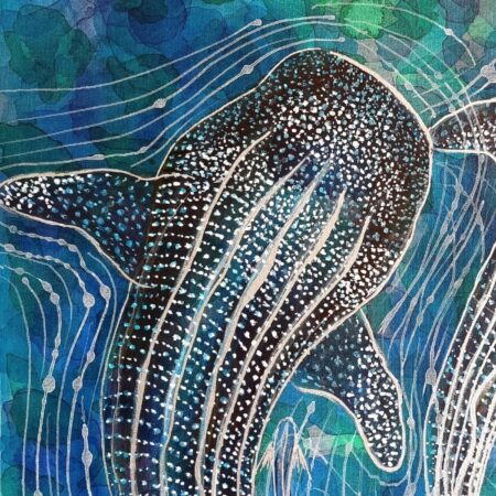 Close-up detail 1 of Gentle Giants by Danielle Siauw