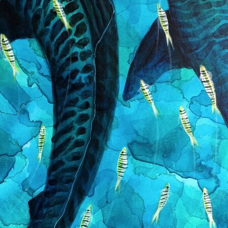 Close-up detail 1 of Quiet Strength by Danielle Siauw