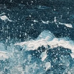 Canvas Prints - Waves Thrashing the Rocks 2 — closeup 1
