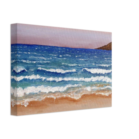 Canvas Prints - Dusk at the beach