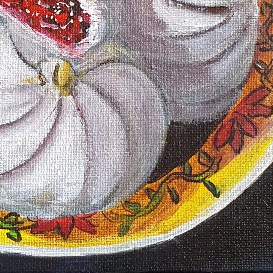 Delightful Char Siew Pau — closeup 3