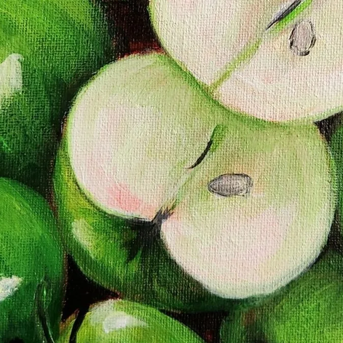 Green Apples — closeup 2