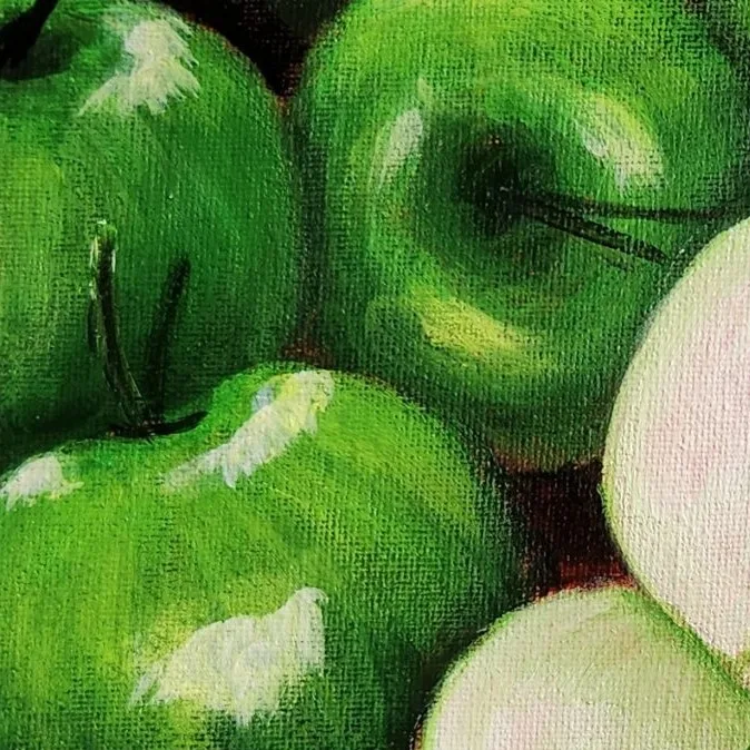 Green Apples — closeup 3