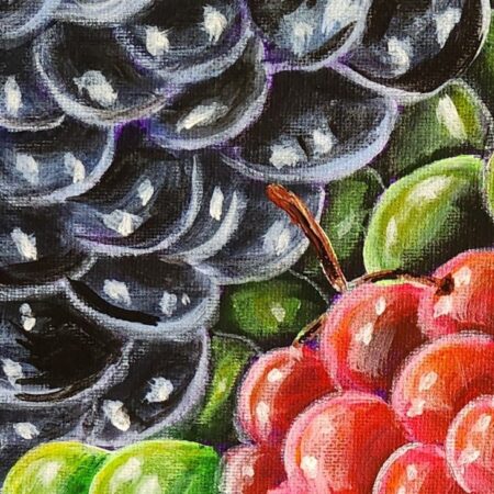 Bunches of Grapes — closeup 1