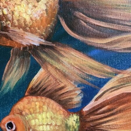 Dance of the Goldfish — closeup 1