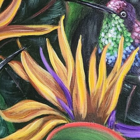 Bird of Paradise 1 — closeup 1