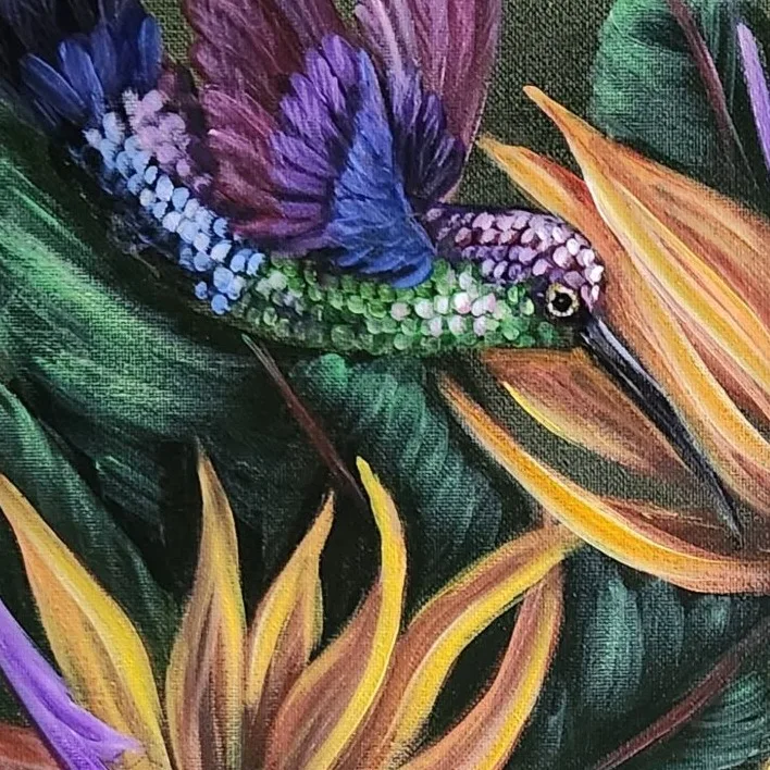 Bird of Paradise 1 — closeup 2
