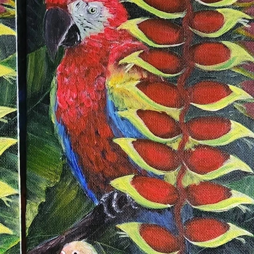 Birds of Paradise 3 — closeup 2
