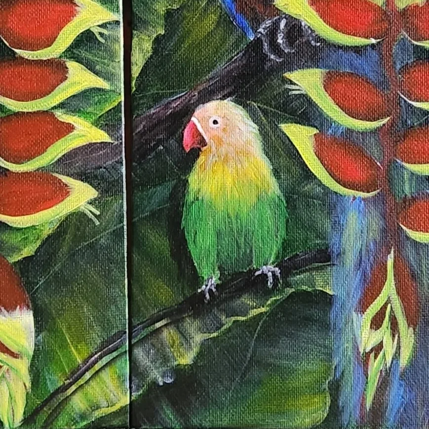 Birds of Paradise 3 — closeup 3