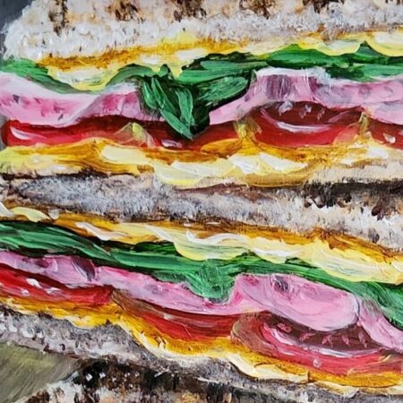 Gastronomic Reverie: A Visual Ode to the Sandwich — closeup 1