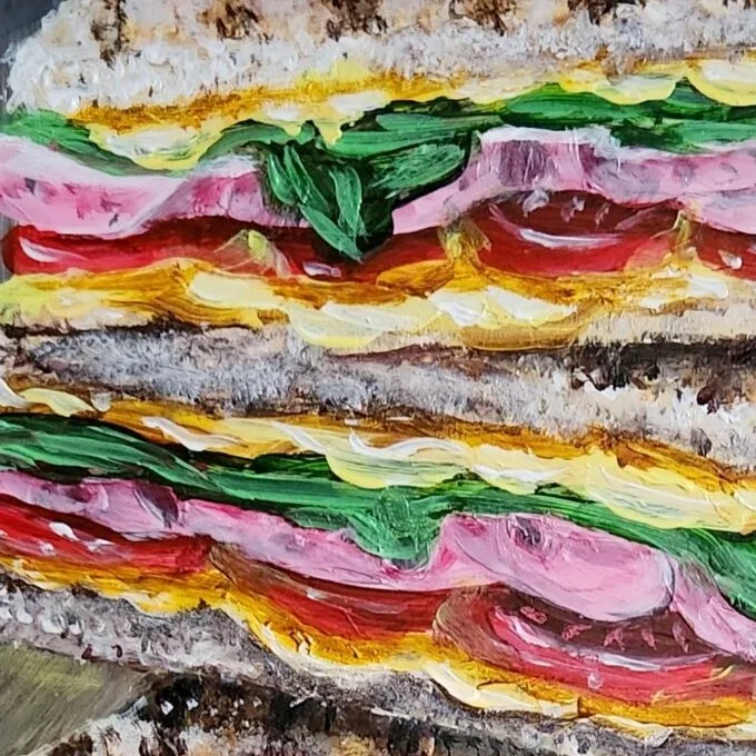 Gastronomic Reverie: A Visual Ode to the Sandwich — closeup 1