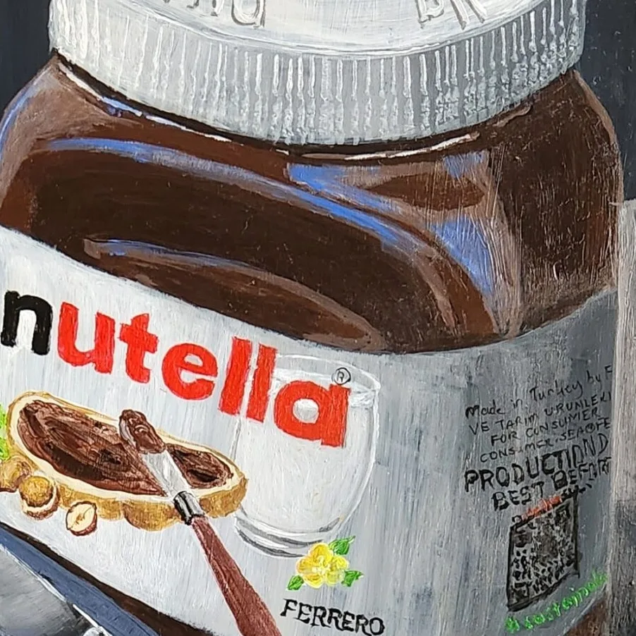 GASTRONOMIC REVERIE: A VISUAL ODE TO NUTELLA — closeup 1
