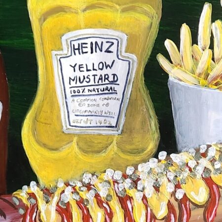 GASTRONOMIC REVERIE: A VISUAL ODE TO Hotdog & Bun — closeup 1