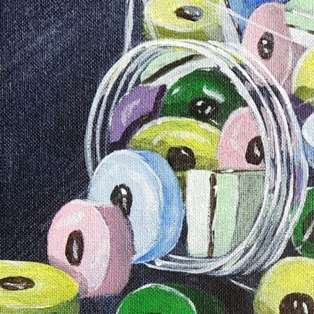 Jar of Licorice — closeup 1