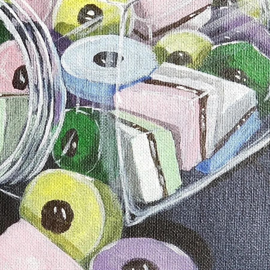 Jar of Licorice — closeup 3