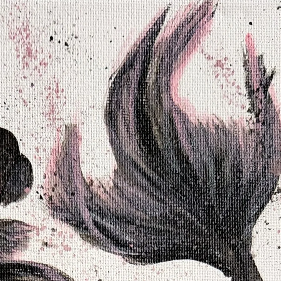 Black Goldfishes — closeup 3