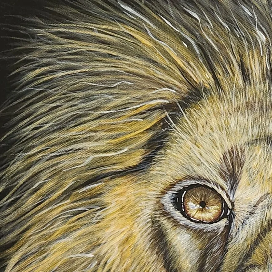 Heart of a Lion — closeup 2
