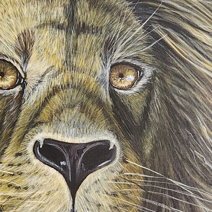 Heart of a Lion — closeup 3