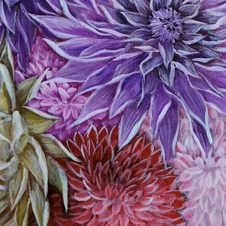 My Darling Dahlias — closeup 2
