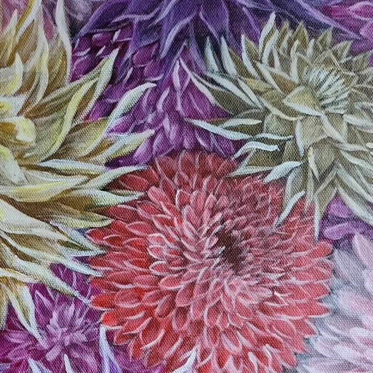 My Darling Dahlias — closeup 3