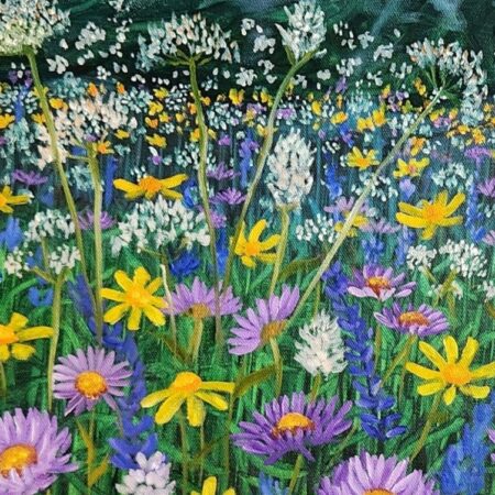 Meadow Serenity — closeup 1