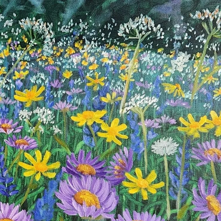 Meadow Serenity — closeup 2