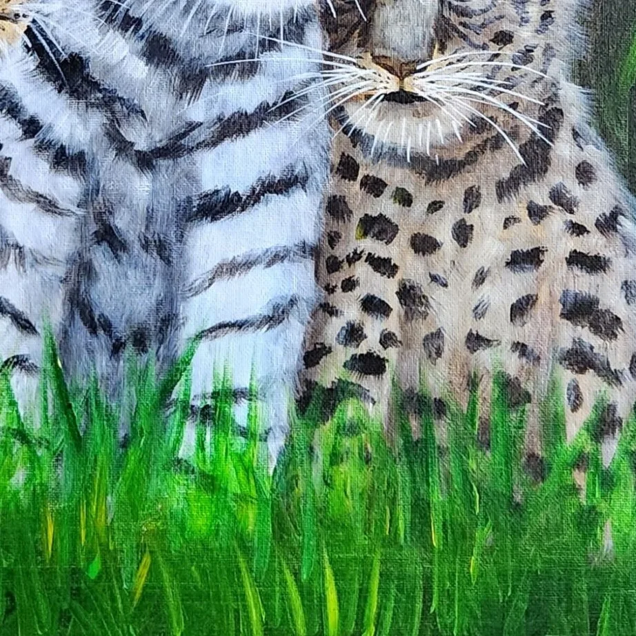 Jungle Siblings — closeup 2