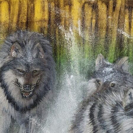 Run with the Pack — closeup 1