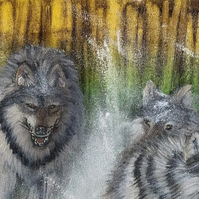 Run with the Pack — closeup 1