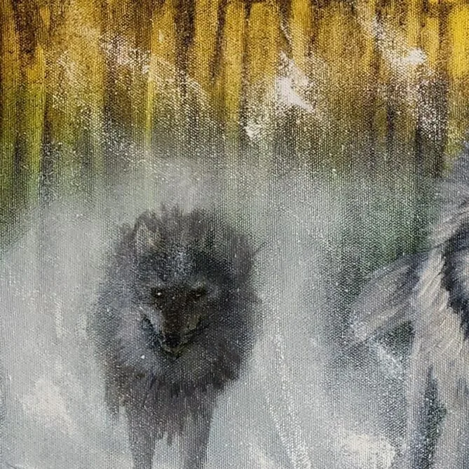 Run with the Pack — closeup 3