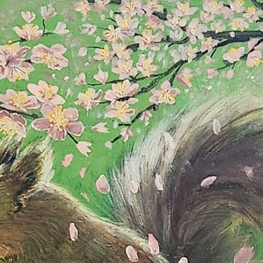 A Squirrel's Daydream — closeup 3