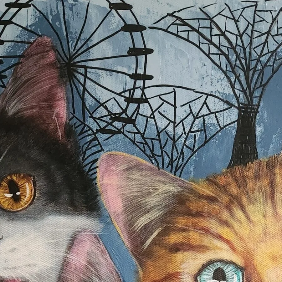 We-fie Cats — closeup 1