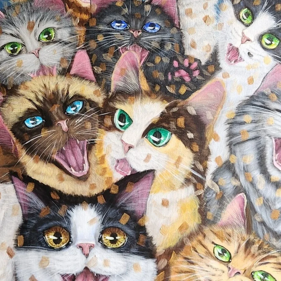 We-fie Cats - Say Cheese — closeup 1