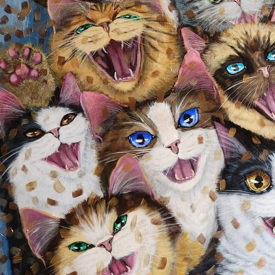 We-fie Cats - Say Cheese — closeup 2