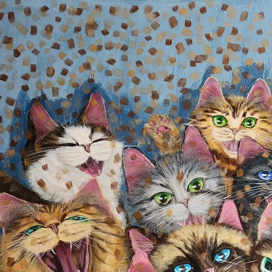 We-fie Cats - Say Cheese — closeup 3