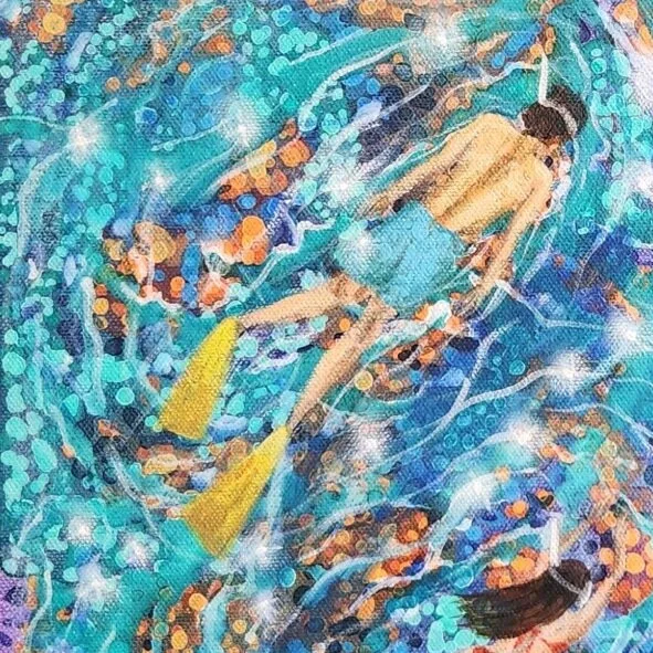 Snorkeling in Tioman — closeup 1