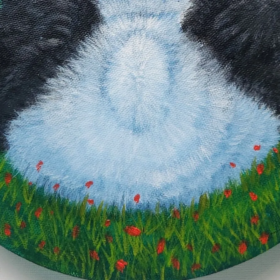 Panda Daydreams 1 - Playful Panda — closeup 3
