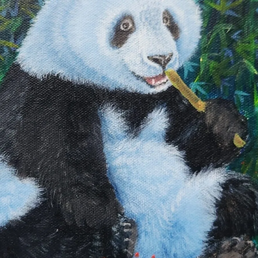 Panda Daydreams 2 - Snack Time Joy — closeup 1