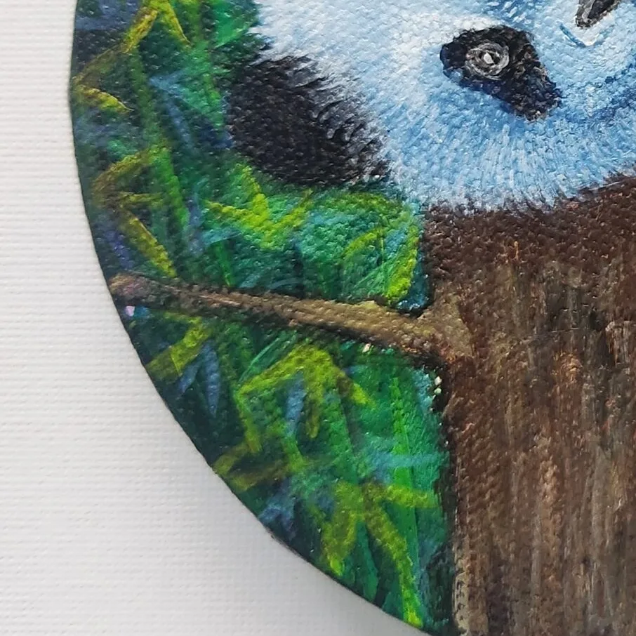 Panda Daydreams 3 - Sleepy Baby — closeup 2