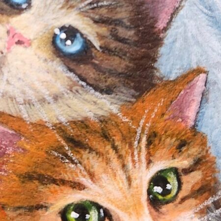 Mini Mochi Cats - Cuddle Puddle — closeup 1